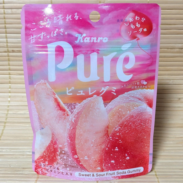 Puré Gummy Candy Peach Soda Napajapan 2901