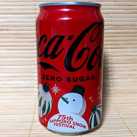 Coca Cola ZERO - 75th Sapporo Snow Festival Can