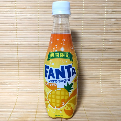 Fanta Soda - Pineapple (Zero Sugar)