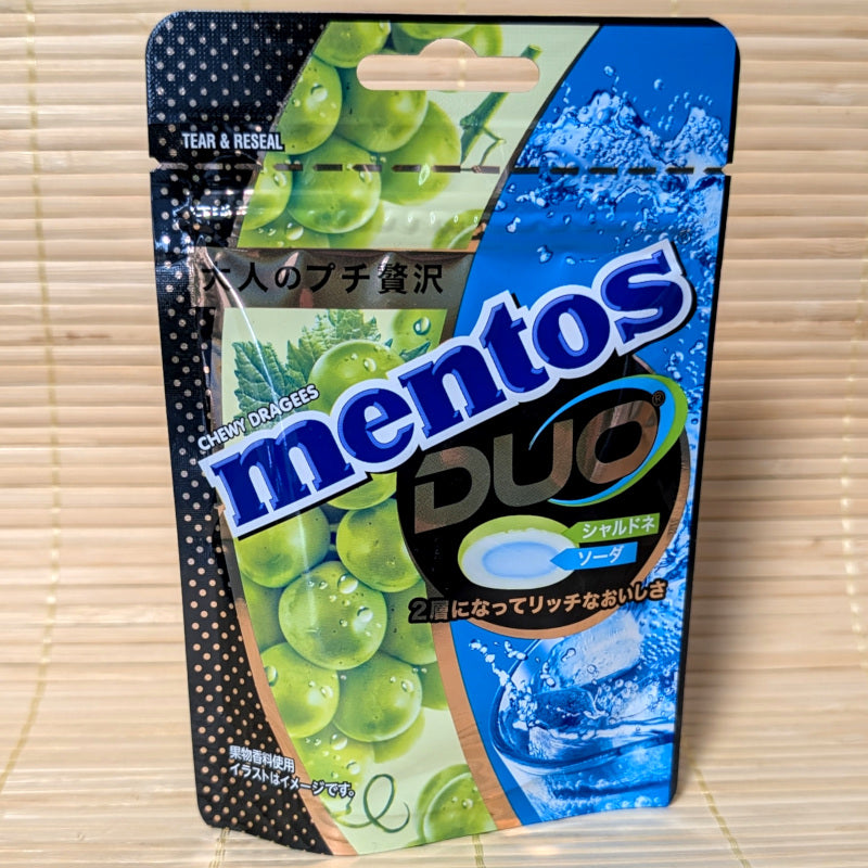 Mentos DUO - Chardonnay Grape Ramune Soda