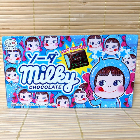 Milky Chocolate - Fizzy Blue Soda Filling