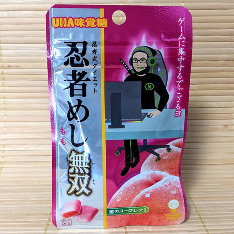 Ninja Meshi Hard Gummy Candy - Peach