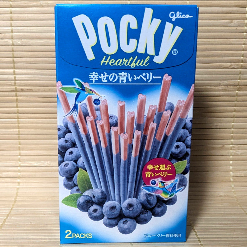 Pocky - Heartful BLUEBERRY Chocolate