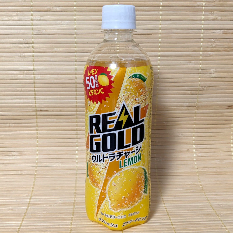 Real Gold LEMON - Energy Soda