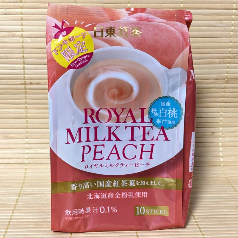 Royal Milk Tea PEACH Instant Mix - 10 Servings