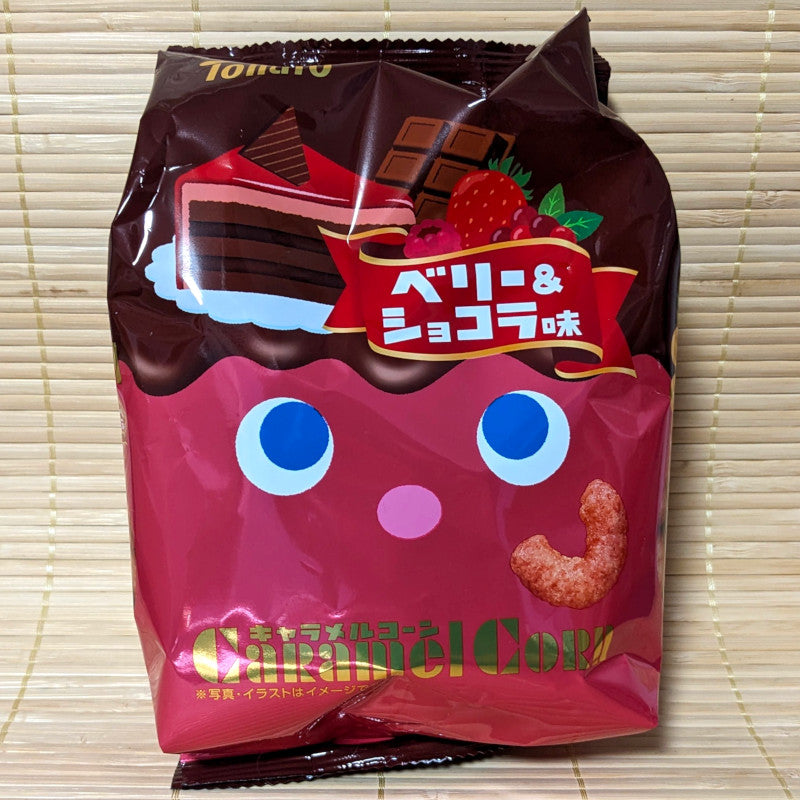 Tohato Caramel Corn - Mix Berry Chocolate