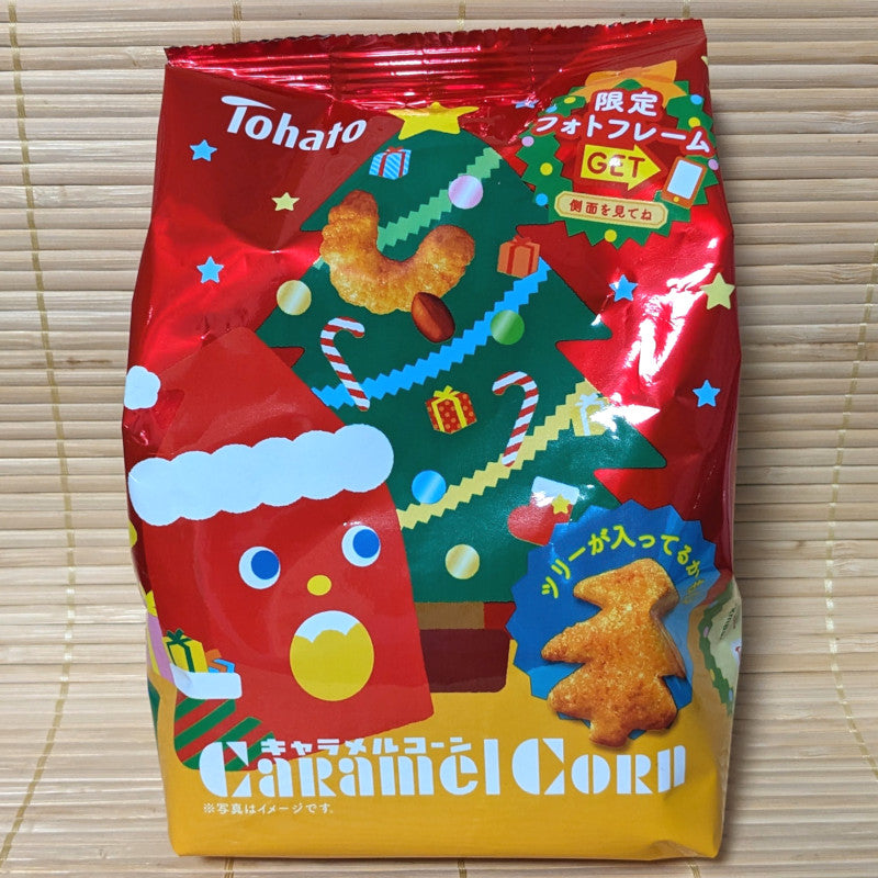 Tohato Caramel Corn CHRISTMAS - with Peanuts