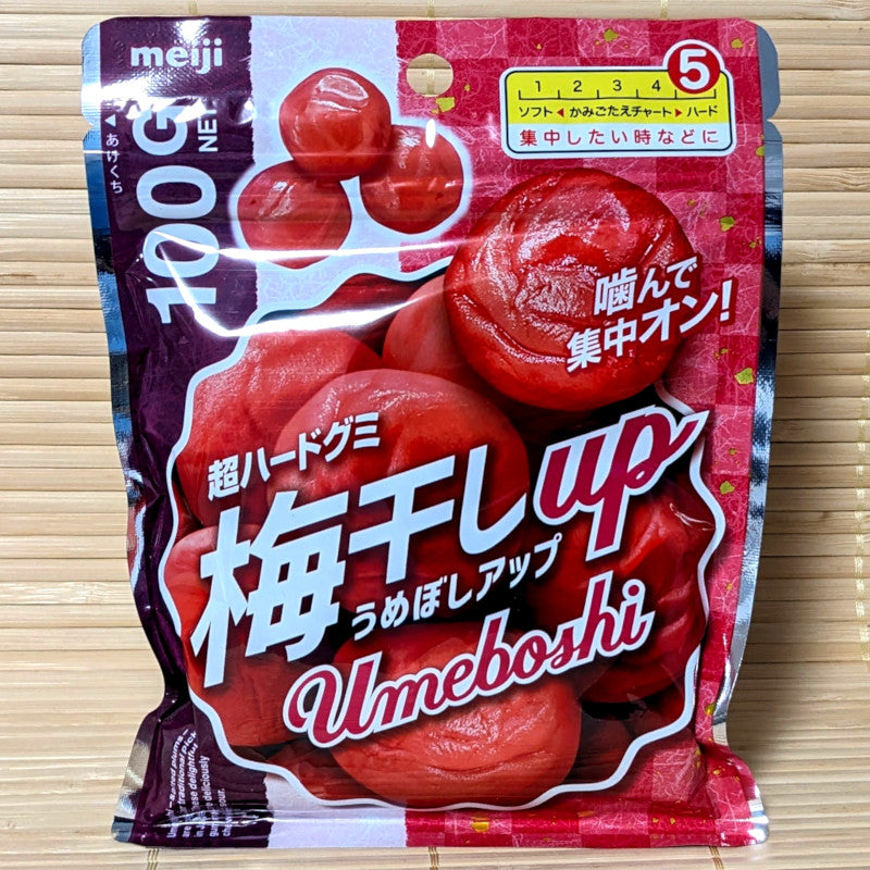 Meiji Gummy Candy - UMEBOSHI Up Hard (100 gram)